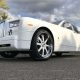 White Rolls Royce Phantom luxury car