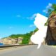 Scenic New Jersey highway with cliffs, ideal for a limo tour.